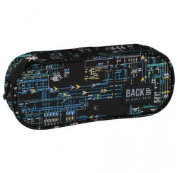 DERFORM BackUp ovális tolltartó - Nyilak (PB6A46)