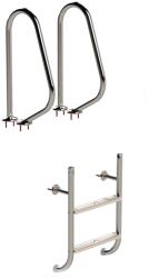 Eichenwald Ideal - Tina kétrészes 2 fokozatú rozsdamentes nemesacél medence létra AISI 316