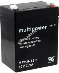 Multipower Ólom akku Multipower típus MP2, 9-12R 12V 2, 9Ah