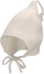 Sterntaler Плетена бебешка шапка Sterntaler - От органичен памук, 45 cm, 6-9 м, бяла (4702242-908) - ozone