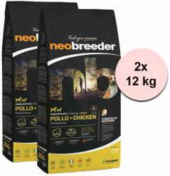 Alleva Alleva NEO BREEDER dog adult medium & maxi chicken 2 x 12 kg