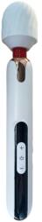 Mokko Toys Vibrator Masaj Strong, 10 Moduri Vibratii si 7 Intensitati, Ecran LCD, TPE, Alb, 33 cm, Mokko Toys Vibrator