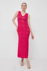 TWINSET rochie culoarea roz, maxi, mulata PPYH-SUD0D6_42X