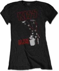 Kiss Do You Love Me Тениска с къс ръкав Black L Дамски (KISSTS03LB03)