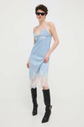 Diesel rochie din denim DE-RUDE-S midi, drept, A12803.0JGAH PPYH-SUD1KU_55X