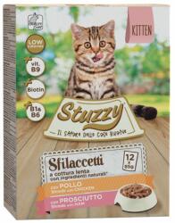 Stuzzy Cat Shreds MULTIPACK Kitten shredded chicken and pork 6 x (12 x 85 g)