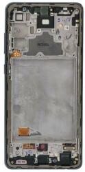 Samsung GH82-25460A-OEM Samsung Galaxy A72 OEM OLED kijelző érintővel fekete kerettel előlap (GH82-25460A-OEM)