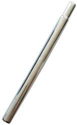  Nyeregcső 25, 4x300mm acél króm