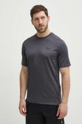 Under Armour tricou de antrenament Tech Vent culoarea gri, melanj PPYH-TSM26T_90X