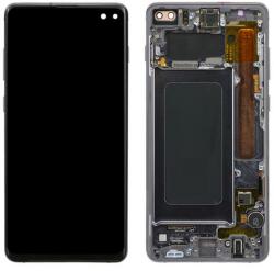 GH82-18849J Samsung Galaxy S10 Plus OLED kijelző érintővel fekete kerettel előlap (GH82-18849J)
