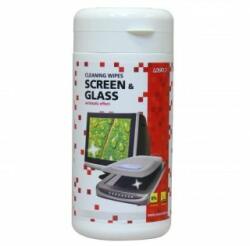 Logo Curat. servetele tear-off pentru ecrane, cutie, 100 buc. , Logo