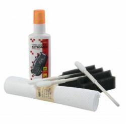 Logo Curat. set, pentru tastatura, spray 50ml, 5 servetele, 3 aplicatoare, burete, Logo