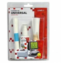 Logo Curat. set universal, pulverizator 50ml, 10 servetele, 3 aplicatoare, Logo