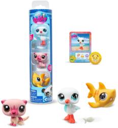 Littlest Pet Shop 3 db-os figura henger csomag - Szigeti hangulat (LPS00550-00556)