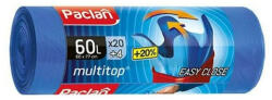 Paclan multi-top szemeteszsák 20+4 x60L 60 x 77 cm