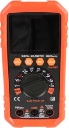 TRACON MM88B Digitális multiméter TRMS, ACV, DCV, ACA, DCA, OHM, FREQ, diode, NCV, signal (MM88B)