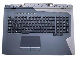 ASUS ROG G703 G703G G703GS G703GI G703GX G703GXR G703V G703VI series 90NR01B1-R30HU0 Multi-color háttérvilágítással (backlit) burkolattal (topcase) magyar (HU) sötétszürke laptop/notebook billentyűzet gyár