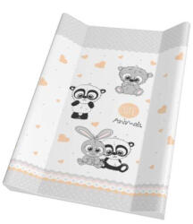 Pihetex Pelenkázó lap Puha, ékes, Cuki állatkák, szürke 50 * 70 cm - diaper