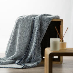 EUROFIRANY Koala puha takaró karosszékhez Gránátkék 70x160 cm