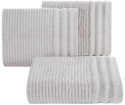 Eurofirany Sammy pamut zero twist törölköző Ezüst 30x50 cm