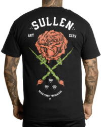 SULLEN Tricou bărbați SULLEN - ROSE BADGE - SCM6464_BK