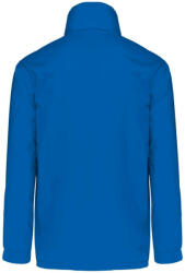 Kariban Férfi bélelt széldzseki rejtett kapucnival, Kariban KA687, Light Royal Blue-M (ka687lro-m)