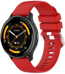  RUBBER Cserélhető szíj Garmin Venu 3 piroshoz