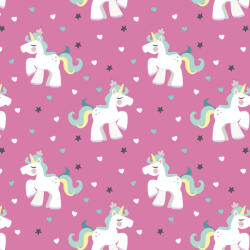  Tapet personalizat camera copilului Unicorns 64