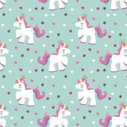  Tapet personalizat camera copilului Unicorns 63