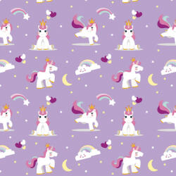  Tapet personalizat camera copilului Unicorns 61