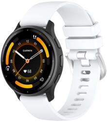 RUBBER Cserélhető szíj Garmin Venu 3-hoz fehér