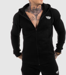 Iron Aesthetics Cipzáros fitness pulóver Iron Aesthetics Round, fekete: M Fekete