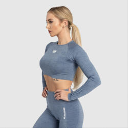 Iron Aesthetics Női sport crop top Iron Aesthetics Solid, kék: XL Kék