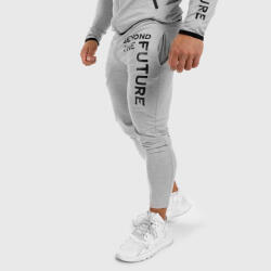 Iron Aesthetics Férfi Slim Fit melegítőnadrág Beyond the Future, szürke: L Szürke