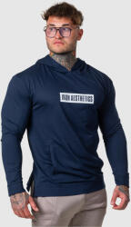 Iron Aesthetics Férfi pulcsi Iron Aesthetics Terry Hood, navy: XL Sötétkék