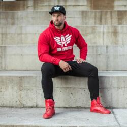 Iron Aesthetics Sportos cipzár nélküli pulóver Iron Aesthetics, piros: XL Piros