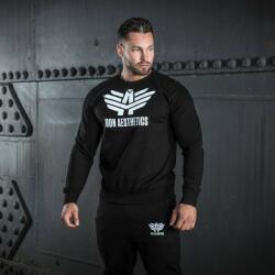 Iron Aesthetics Pulóver kapucni nélkül Iron Aesthetics, fekete: S Fekete