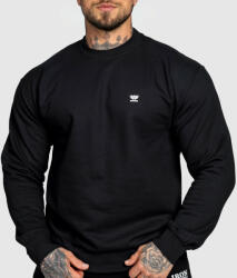 Iron Aesthetics Férfi fitness pulóver Iron Aesthetics Leave, fekete: S Fekete
