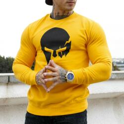 Iron Aesthetics Kapucni nélküli pulóver Iron Aesthetics SKULL, Gold: XXL Sárga