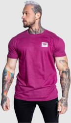 Iron Aesthetics Férfi sportpóló Iron Aesthetics Quick, berry: L Bordó
