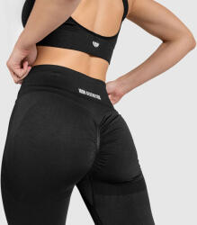 Iron Aesthetics Varrás nélküli leggings Iron Aesthetics Seamless Butt, fekete: XL Fekete