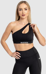 Iron Aesthetics Varrás nélküli sportmelltartó Iron Aesthetics Elegance, fekete: XL Fekete