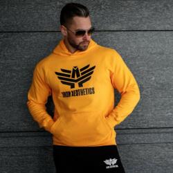 Iron Aesthetics Sportos cipzár nélküli pulóver Iron Aesthetics, gold: XL Sárga