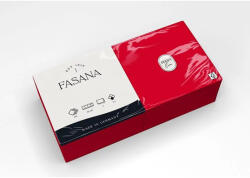 Fasana Papírszalvéta 40x40 cm 1/4 hajtású 2 réteg 250 lap/csomag - jalapeno piros
