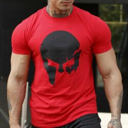 Iron Aesthetics Ultrasoft póló Iron Aesthetics Skull, piros: XL Piros