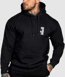 Iron Aesthetics Férfi fitness pulóver Iron Aesthetics Motive, fekete: XXL Fekete