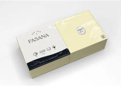 Fasana Éttermi tissue szalvéta 40x40 cm 1/4 hajtású 2 réteg 250 lap/csomag - krém
