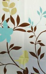 SAPHO zuhanyfüggöny 180x180 cm fehér-sokszínű ZV012 (ZV012)