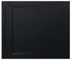 Roca Aquos téglalap alakú zuhanytálca szifonnal x90 cm fekete AP6013E838401400
