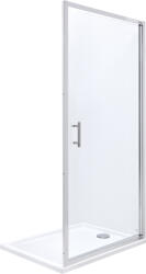 Roca Town-N zuhanyajtók 80 cm dönthető króm fényes/átlátszó üveg AMP2708012M (AMP2708012M)